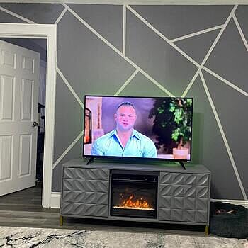 Matte Metallic Gold Strip Wall Decal This is exactly what I