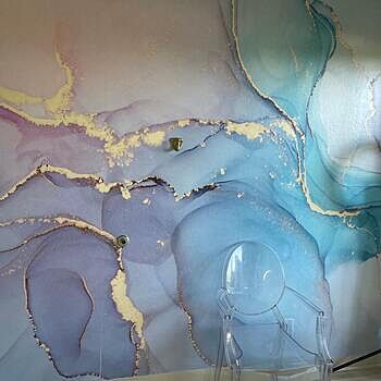 Abstract Art Marble Wallpaper Mural I am amazed at the