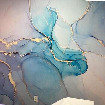 Abstract Art Marble Wallpaper Mural Absolutely beautiful!