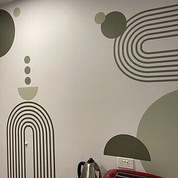 Geometric Arch Wall Decal Sticker This is a high quality