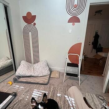 Geometric Arch Wall Decal Sticker amazing piece! love it! Surprisingly