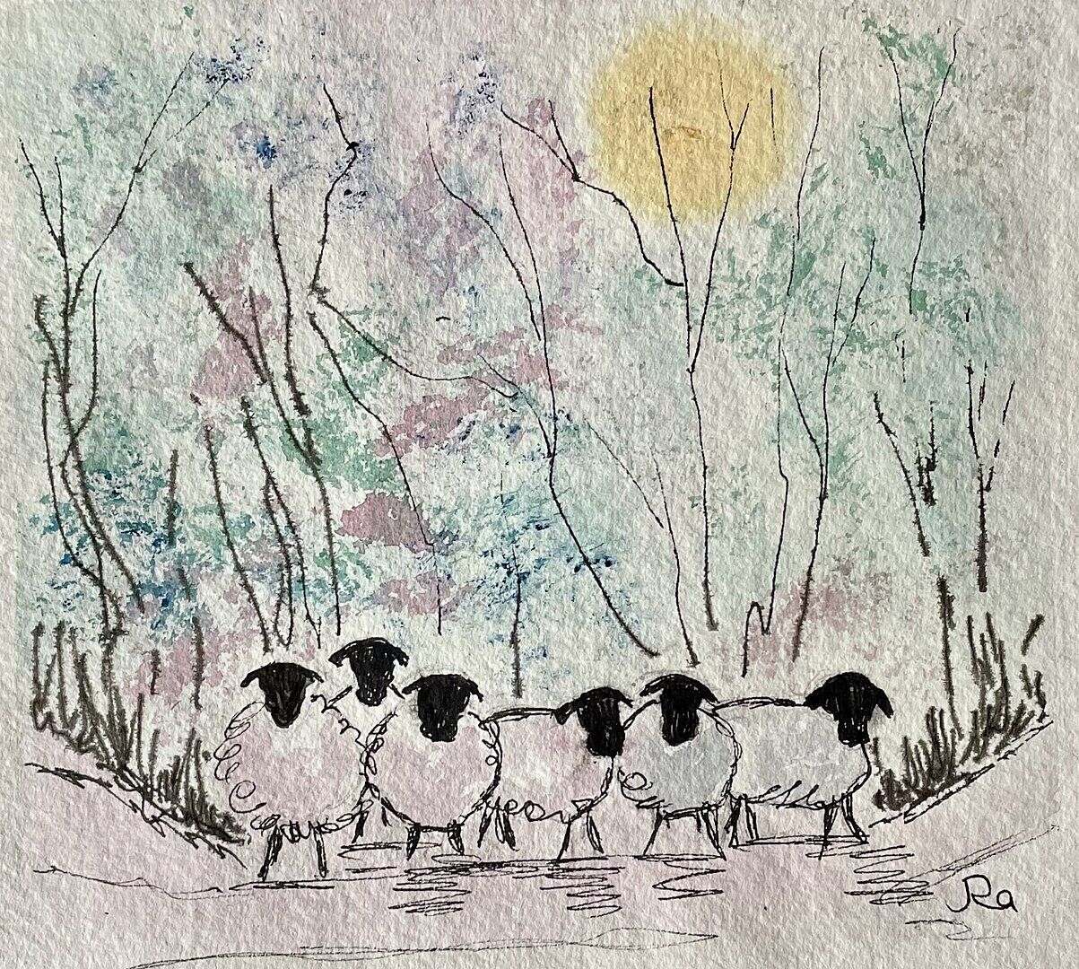 Our family look forward to the cards