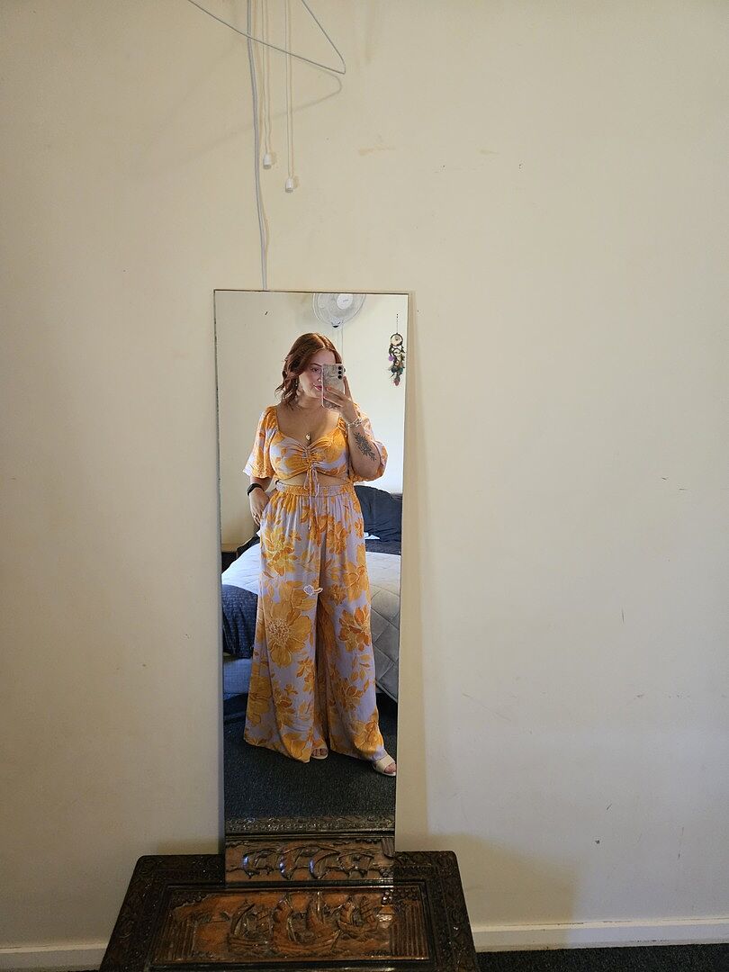 Pippa Cut Out Dress in Corazon photo review