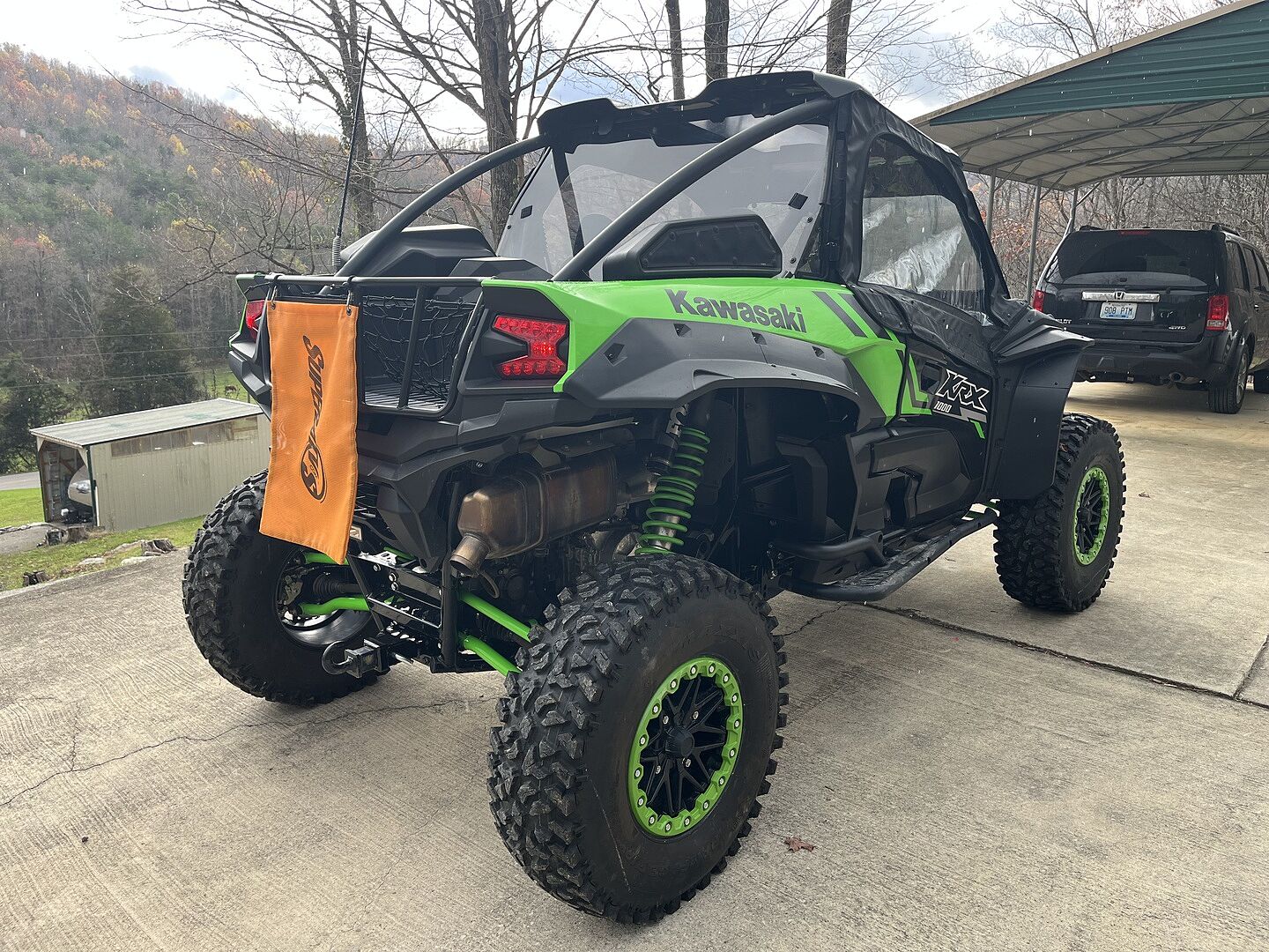 Kawasaki Teryx KRX 1000 Rear Windshield