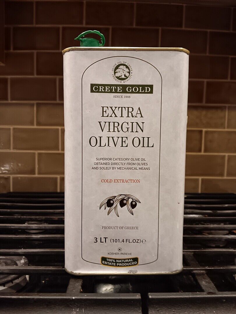 Crete Gold Tin Extra Virgin Olive Oil 101 fl oz (3 l) – Olive Oil