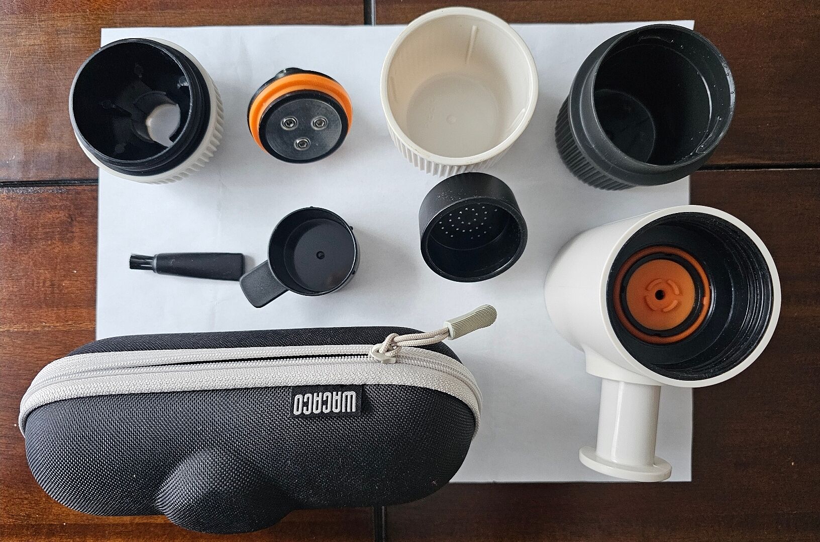 Wacaco Nanopresso + Protective Case - Chill White | iDrinkCoffee