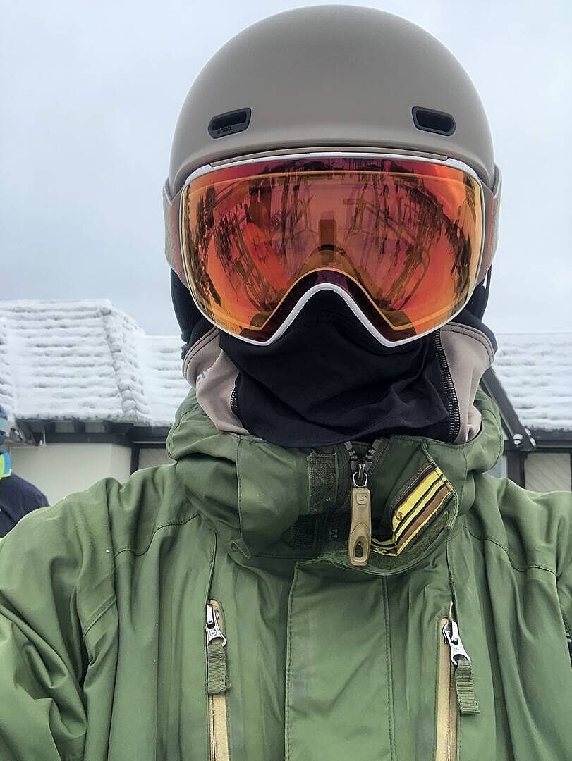 Anon M4 Brille (torisch)) + Zusatzbrillenglas + MFI®-Gesichtsmaske