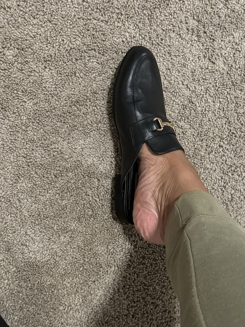 KANDI Black Leather Loafer | Black Designer Loafers for