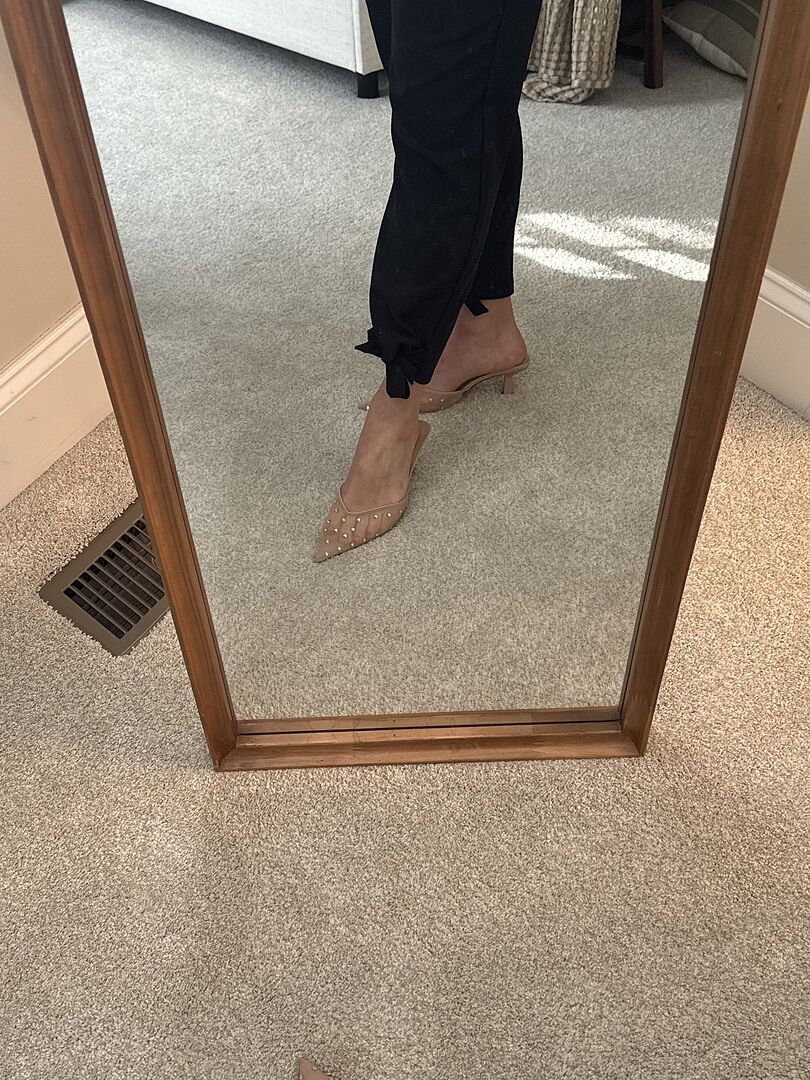 ★Steve Madden★新作★大人気★MOD MESH BLUSH★サンダル MOD Mesh Blush Kitten Heel Pointed Toe Mule | Women's Heels