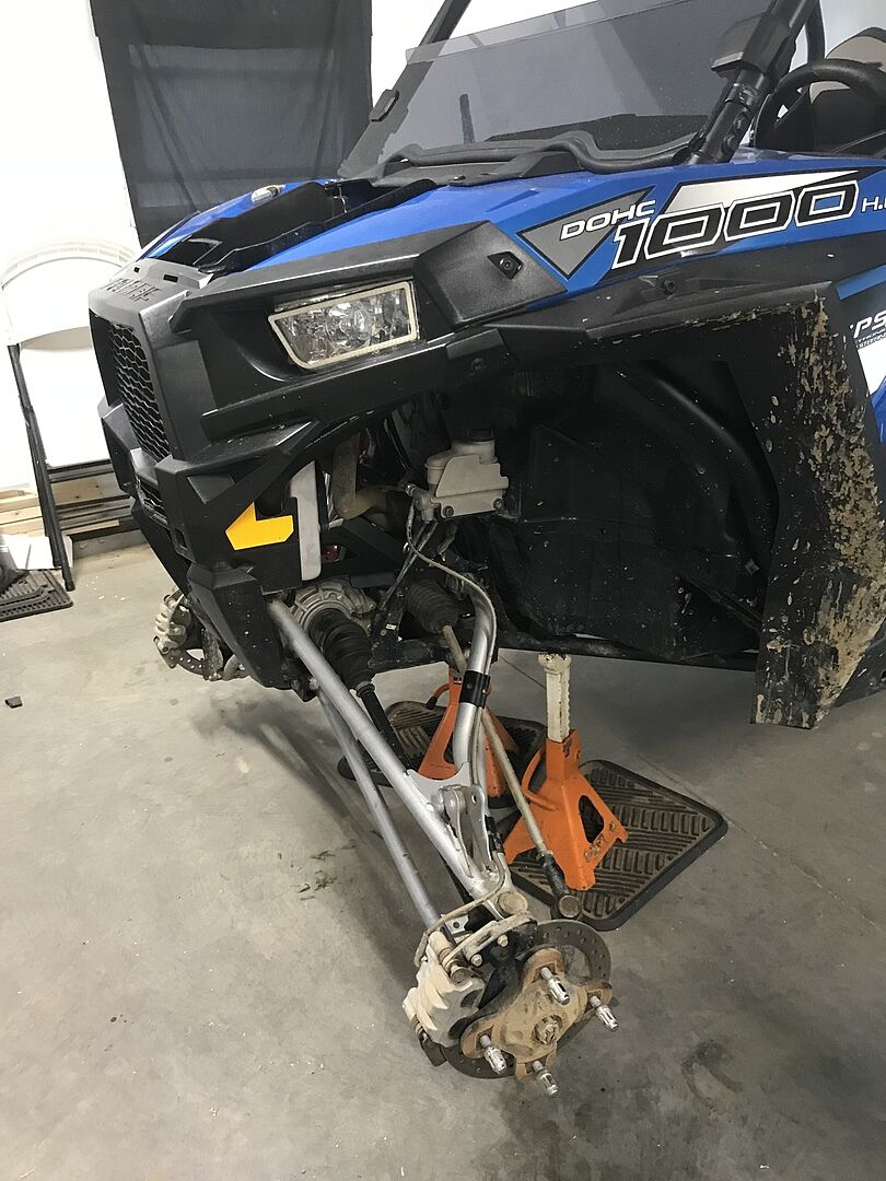 Polaris General Winch Mounting Plate SuperATV