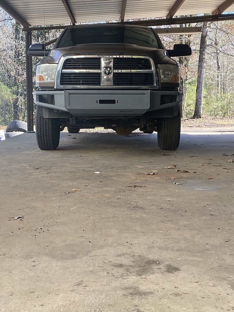 Embark Front Bumper Kit installed on DODGE Ram 2500 2010