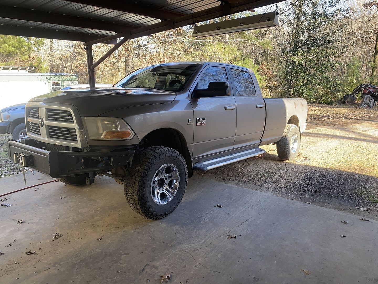 Embark Front Bumper Kit installed on DODGE Ram 2500 2010