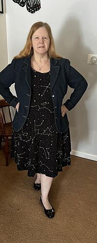Botanical Library Twirl Dress
