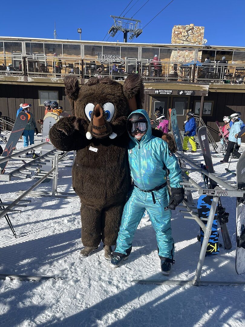 Blue Breakthrough Snow Suit: Men's Ski & Snowboard Apparel | Tipsy