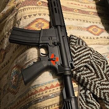 PSA 10.5" Pistol-Length 300AAC Blackout 1/8 Nitride 9" Lightweight Hex M-Lok Upper No BCG or CH