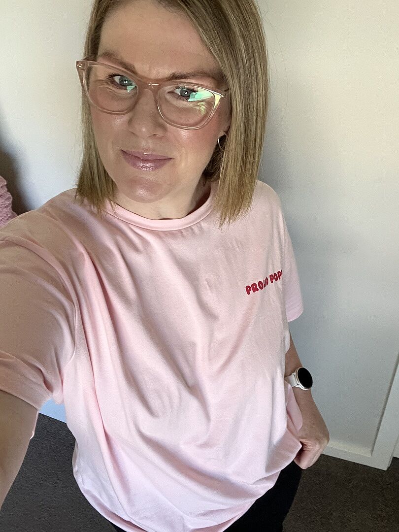Choose Kindness Tee in Peach photo review