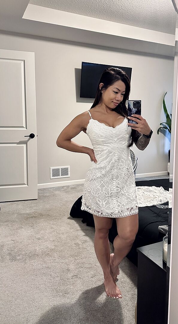 Shop the Zahara Lace Overlay Thin Strap Mini Dress White