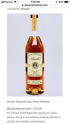 Kentucky Vintage Original Sour Mash Bourbon Whiskey 750ml