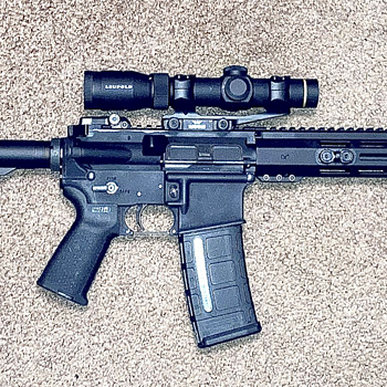 PSA 11.5" Carbine-Length 5.56 1/7 Phosphate 10.5" Lightweight Hex M-Lok Classic HAR-15 Pistol, FDE