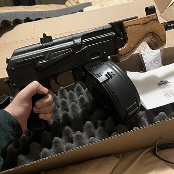 Century Arms Micro Draco 7.62x39mm AK Pistol, Blue - HG2797-N Gorgeous weapon makes you get