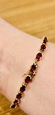 Lovely Garnet Bracelet
