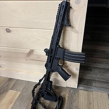 PSA AR15 Complete MOE EPT SBA5 Lower, Black