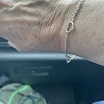 Heart Station Charm Bracelet