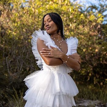 Shop the Froufrou Layered Tulle Mini Dress White