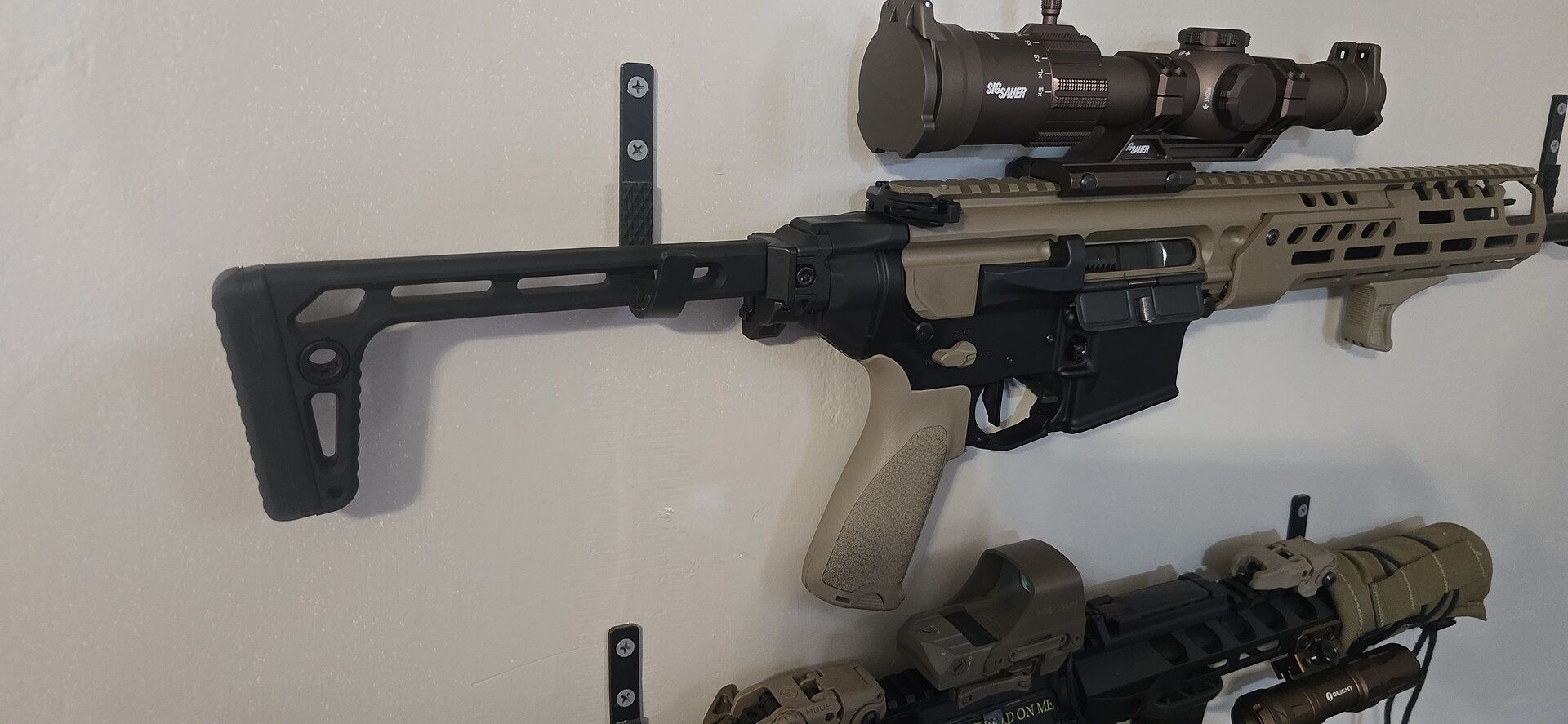 MCX/MPX MINIMALIST LOCKING FOLDING STOCK - BLACK