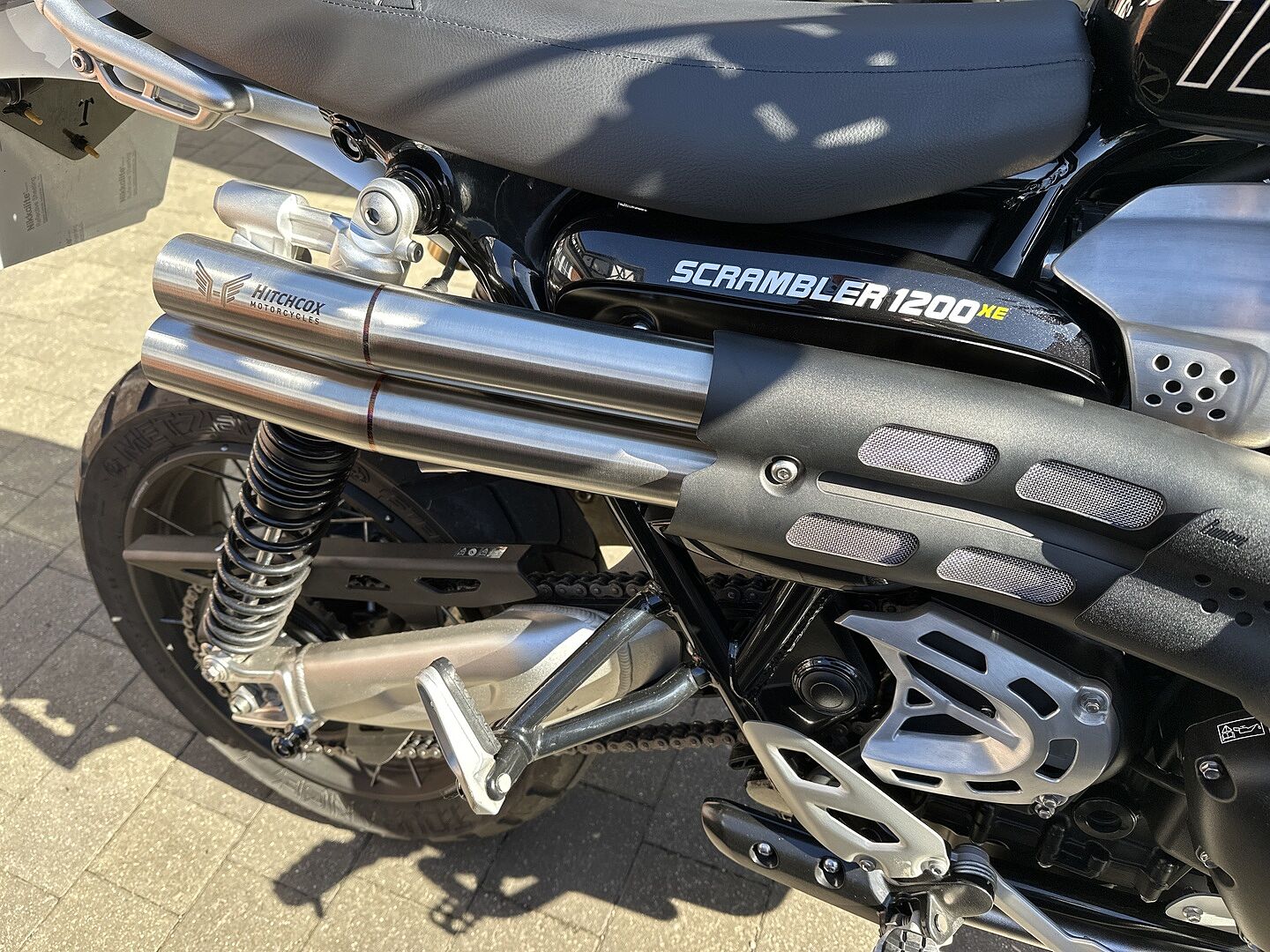 値下げ　中古Triumph Scrambler1200 XEXCマフラー 値下げ 中古Triumph Scrambler1200 XEXCマフラー - メルカリ