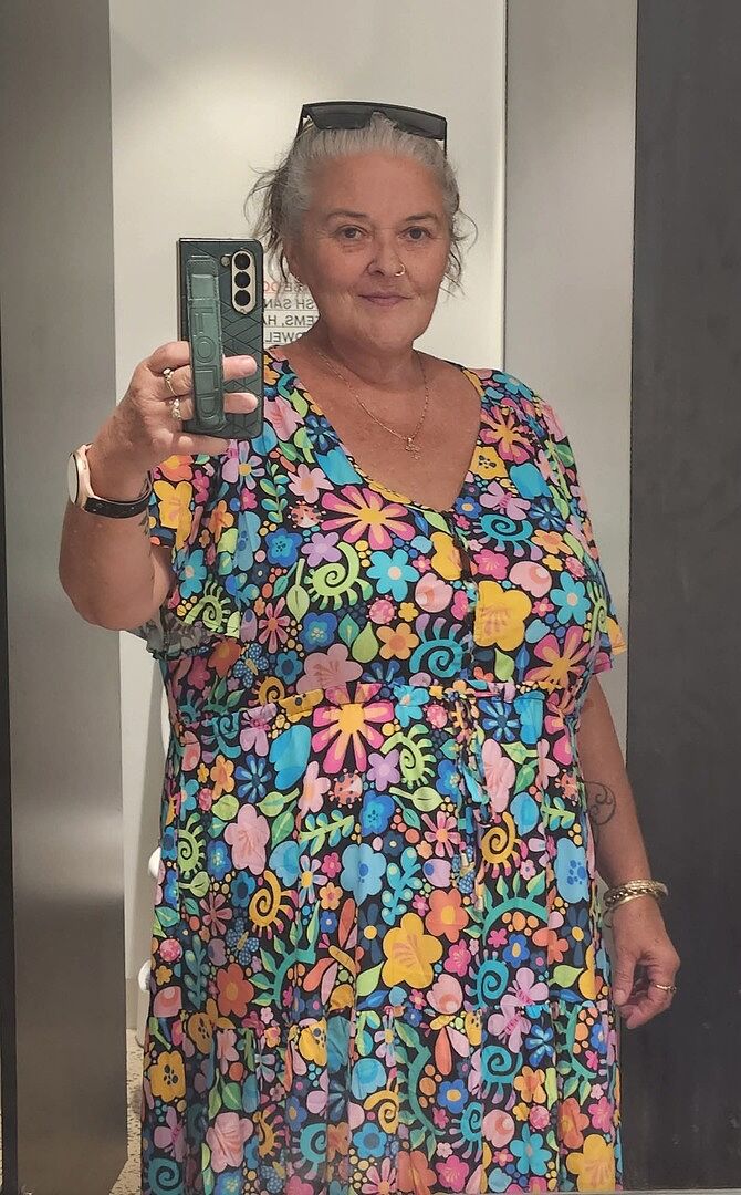 Millie Dress in Iris by Kasey Rainbow photo review