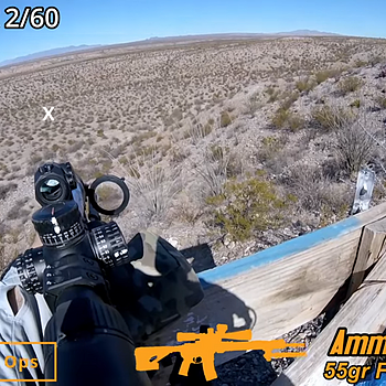 PMC Bronze .223 Rem Ammo 55 Grain FMJ-BT 20rds - 223A Perfect training ammo.