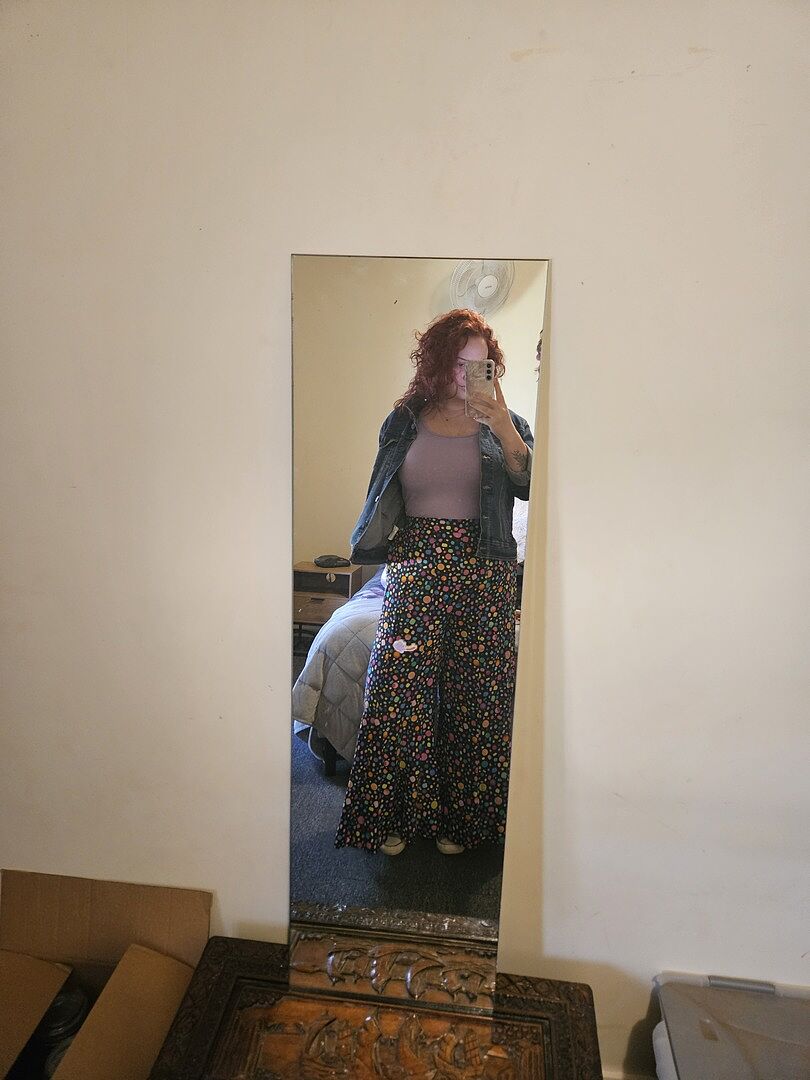 Zelda Pants in Magenta Leopard by Kasey Rainbow photo review