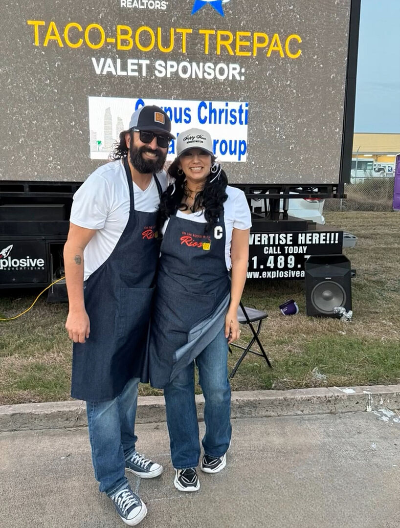 Customer photo - custom logo shirts