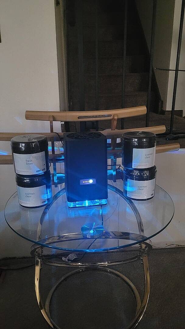 ScentAir Whisper Home Diffuser - Bluetooth & App Controlled, LED Lights, For Home Or Small Business