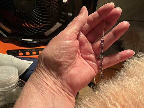 Tanzanite bracelet