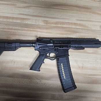 ATI Omni Maxx 5.56X45mm 7.5" 60rd Pistol, Black - GAX5567ML60