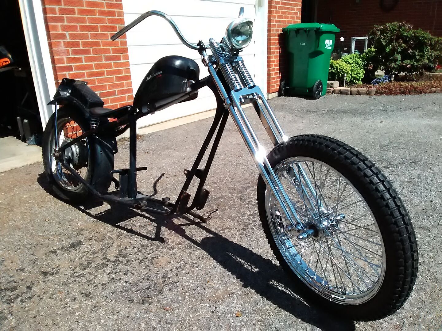 British Standard Triumph Harley Neck Bearing Conversion Fit a HD or