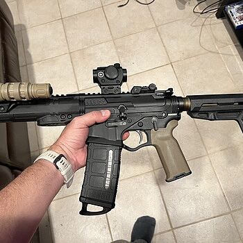 ATI Omni Maxx 5.56X45mm 7.5" 60rd Pistol, Black - GAX5567ML60