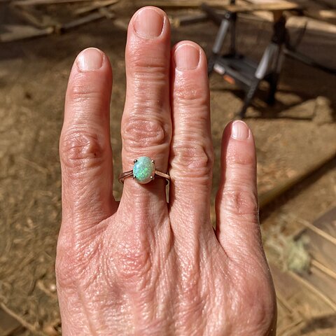 The ring is stunning