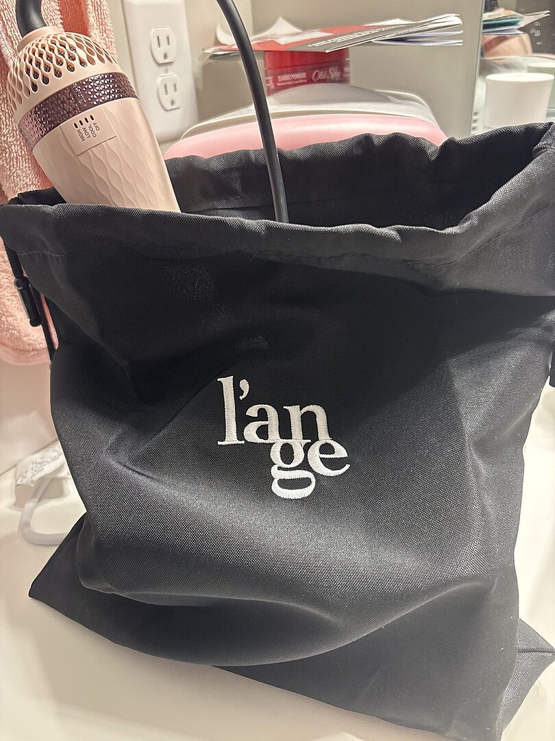 Large or Standard Black Drawstring Hair Tool Bag - L'ange Hair