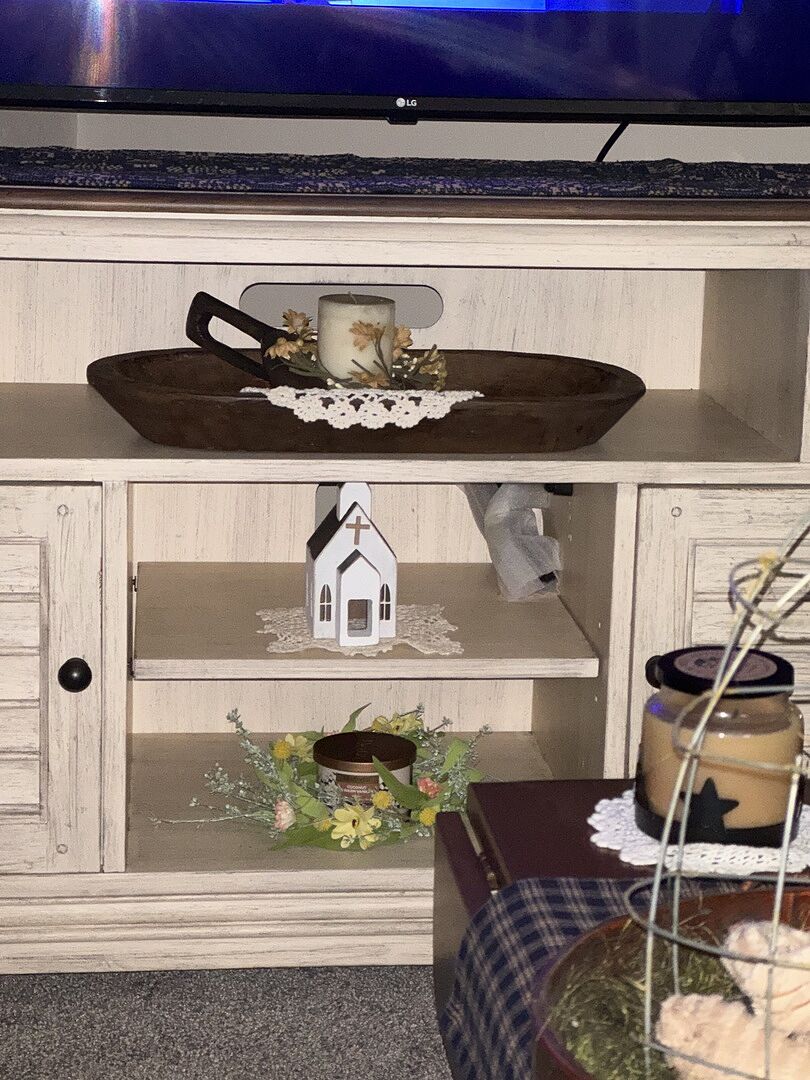 CWI Carved Wood Medium Tray | Primitive Star Quilt Shop