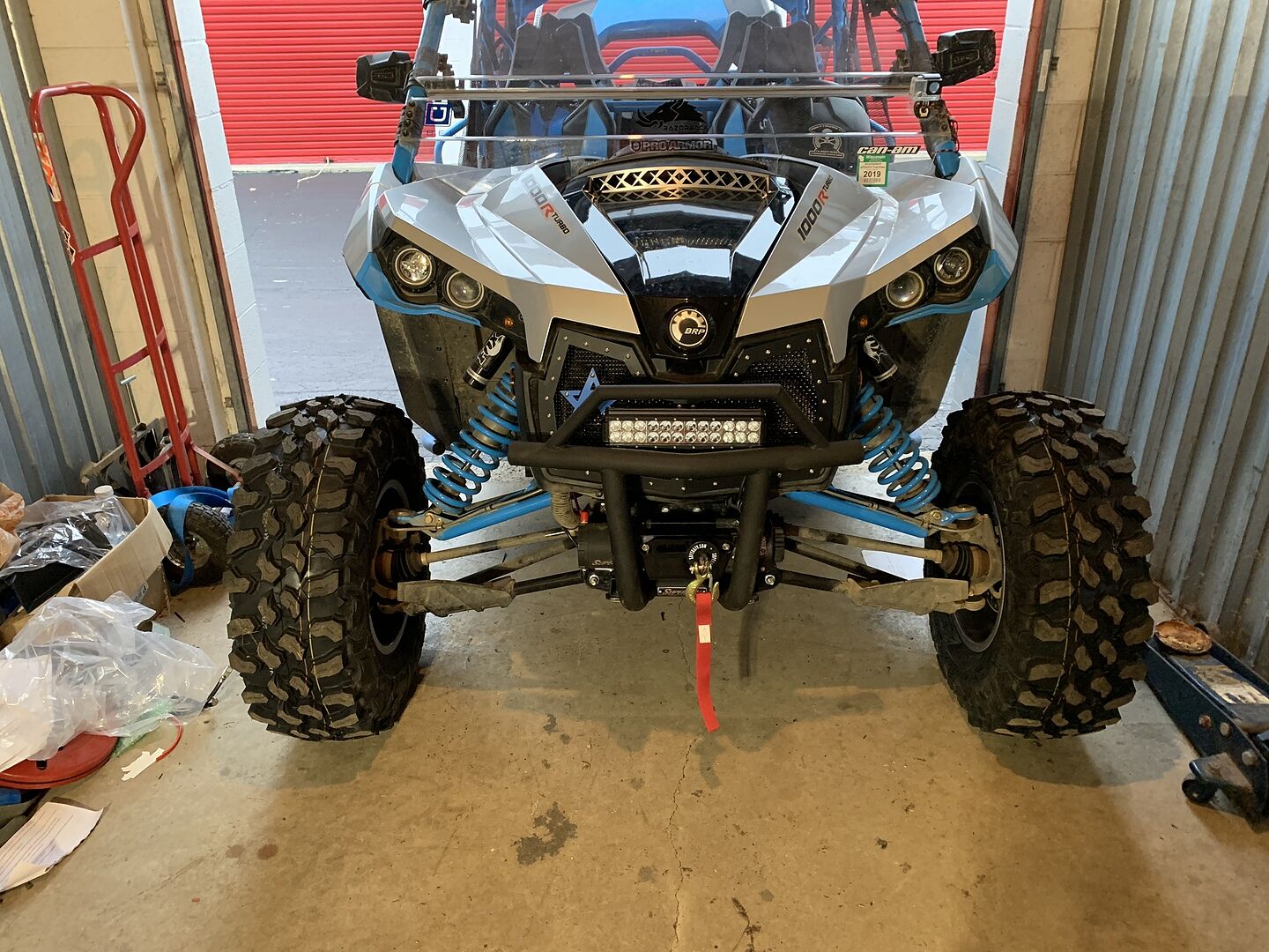 CanAm Maverick Winch Mounting Plate SuperATV