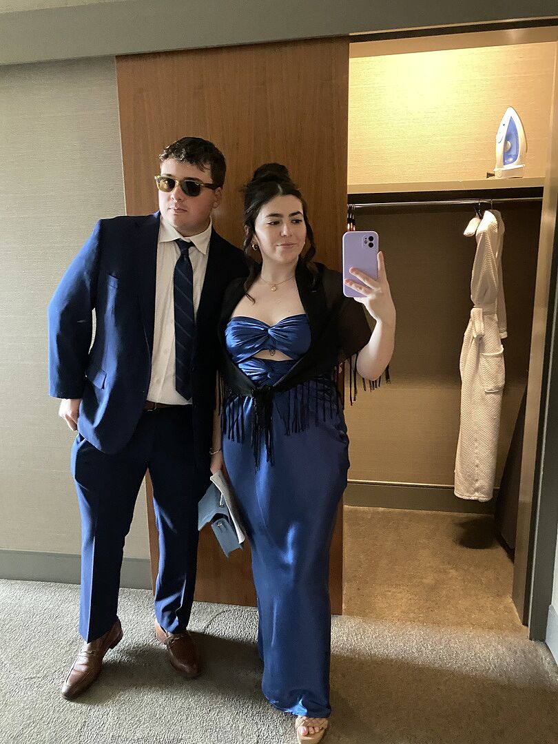 Shop the Good Impression Double Twist Midi Dress Navy