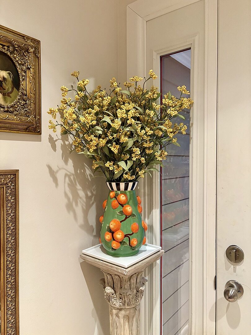 MacKenzie-Childs | Tutti Frutti Orange Vase