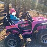 RIDINGTON 24V Kids Ride-On Truck With Remote Control - Pink
