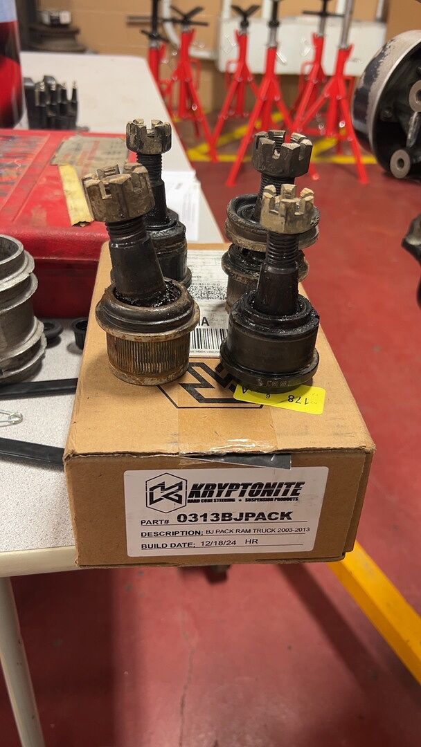 Kryptonite Ball Joint Package 03-13 Ram 2500/3500