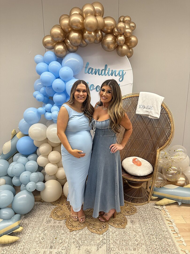 Sweet Pea Tied Bust Maxi Dress Denim Blue | Selfie Leslie