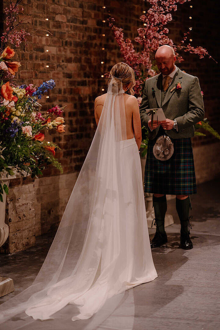 Heather C., real Britten bride