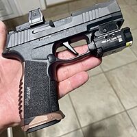 Radian Weapons Backstrap and Magwell Fits Sig Sauer P365 X-Macro, Bronze